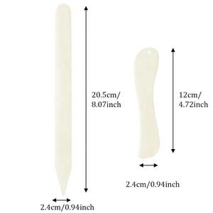 เครื่องมือพับกระดาษทำมือ DIY  แบบพลาสติกสำหรับทำรอยพับและรอยย่น - Product Image 2