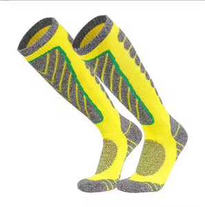 Custom Logo Thicken Cushion Terry Winter Crew <b>Socks</b> for Men Outdoor Skiing and Hiking - Product Image 6