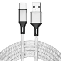 Harga Grosir Pabrik OEM Kabel Data Pengisian Cepat Ponsel USB a ke TYPE-C 1 Meter 5V2.4A untuk IPHONE xiaomi