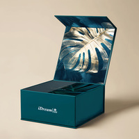 Boîte cadeau rigide pliable en carton de luxe pour montres et cosmétiques