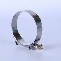Collier de serrage en acier inoxydable de type T sur mesure OEM, fabrication de tôles estampées, collier de serrage pour tuyaux
