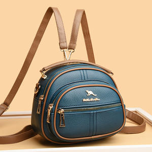 New Luxury Women's Designer PU Leather Zipper Closure Waterproof Casual Tote Messenger <b>Shoulder</b> <b>Bag</b> - Product Image 1