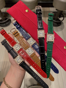 Montre mécanique automatique élégante et tendance, accompagnée de divers bracelets en cuir de vachette à motif crocodile, étanche pour un usage quotidien - Product Image 1