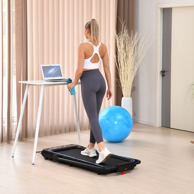 Lijiujia Smart Mini Walking Pad Gym Equipment Fitness Household Cheapest Folding Portable Flat Electric Treadmill
