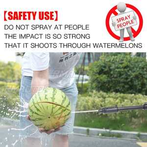 Nettoyeur de voiture sans fil haute pression 1300W 88VF, pistolet à eau, batterie 16000mAh, machine de lavage et de nettoyage pour batterie Makit 18V - Product Image 6