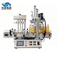 Machine de dosage et de bouchage de liquides en flacon, tout-en-un, semi-automatique, de type PC de bureau, équipement de remplissage de liquides