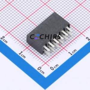 SSW-106-01-T-D Pin Socket Through hole Component (THT),P=2.54mm Connector 2.54mm 2.54mm Square Hole Through Hole - Product Image 2