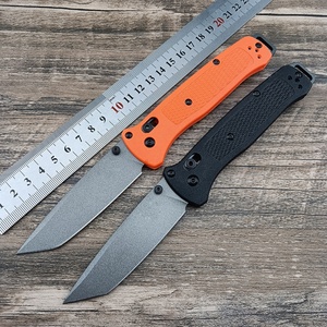 Cuchillo Plegable BM-Bailout 537 EDC con Hoja de Acero CPM-3V, Herramienta de Rescate para Camping, OEM, DIY - Product Image 2