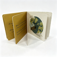 Service d'impression de livres cartonnés personnalisés à faible MOQ, fabrication OEM de livres d'histoires pour enfants en carton couleur, usine d'impression de livres cartonnés sur mesure