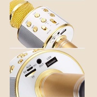 Microphone sans fil cardioïde tout-en-un pas cher pour système audio domestique, karaoké et téléphone portable pour enfants