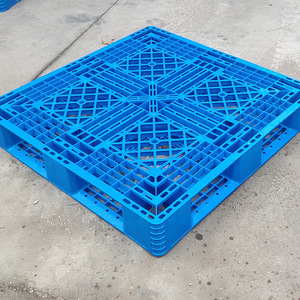 พาเลทพลาสติก HDPE 12 กก. ลายตาราง รับน้ำหนักได้ 4 ทิศทาง สำหรับรถยก คลังสินค้า โลจิสติกส์ การจัดการขนส่ง - Product Image 4