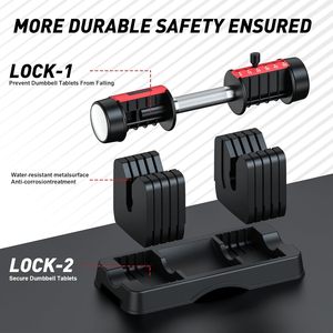 5LB 15LB 25LB 35LB 45LB 55LB <strong>Set</strong> <strong>of</strong> Adjustable Dumbbells Free <strong>Weights</strong> Dumbbells Kit <strong>for</strong> <strong>Women</strong> Men - Product Image 2