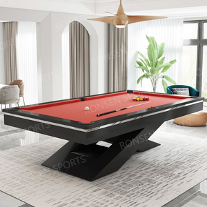 Billard de billard de qualité supérieure au design luxueux de 9 pieds, 8 pieds, 7 pieds, avec kit d'accessoires gratuits et <span class=keywords><strong>feutre</strong></span> de qualité. - Product Image 1