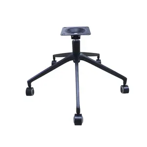 Wholesale 5 Star High Leg Leisure Chair Swivel Chair Aluminum Alloy Base Accessories Office Chair Base