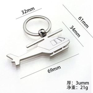 3D Metal Airplane Keychain Aviation Travel Souvenir Gift Custom Silver Plane <b>Key</b> <b>Chain</b> for Pilots Travelers - Product Image 6