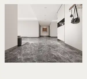 High Quality Polished Natural Sky Grey Marble Slabs Modern Design Luxury House Decorations Thin Indoor ASlab Form