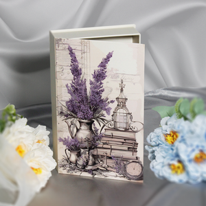 Caja de Perfume Personalizada de 30 ml, Embalaje de Cartón Recubierto de Papel, Tapa Magnética, Forma de Libro, Forma Personalizada Disponible - Product Image 5