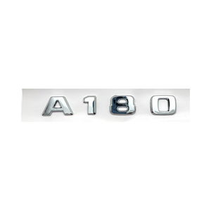 Nuevo logotipo modificado <span class=keywords><strong>de</strong></span> lujo para la insignia del maletero trasero AMG pegatina 0-9 ,A,B,C,D,E,S,G,L,V,T,<span class=keywords><strong>R</strong></span> números, pegatinas <span class=keywords><strong>de</strong></span> letras - Product Image 3