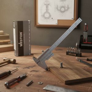 Calibro a Corsoio in Acciaio Inossidabile 6 Pollici, Misurazione Metrica e Standard con Risoluzione e Precisione di 0,02mm di AP Herramientas Mo - Product Image 3