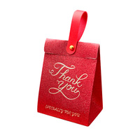 Boîtes de bonbons de mariage pliantes de luxe en gros, en carton recyclable, tendance, avec finition mate, gaufrage et impression offset