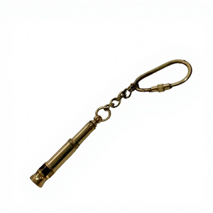 Brass Telegraph <b>Keyring</b> Gold Finished High Quality Brass Nautical Keyrings & Metal Key Chain in Competitive Prices - Product Image 1