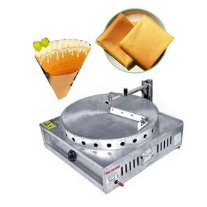 Machine à crêpes électrique semi-automatique haute vitesse, équipement commercial pour café - Product Image 4