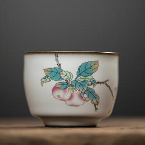 Kkmoon — tasse à thé en céramique, tasse cadeau de maître ju <span class=keywords><strong>xiang</strong></span>, à thé Kung <span class=keywords><strong>Fu</strong></span>, tasse simple - Product Image 5