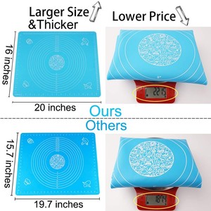 <span class=keywords><strong>Meilleur</strong></span> Vente Silicone Tapis De Cuisson Ensemble de 3 Four Mat Non Stick Silicone Tapis De Cuisson Pâtisserie 400*300MM - Product Image 5