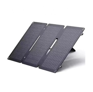 Custom 30W <b>Solar</b> Panel <b>Usb</b> <b>Charger</b> Mini 3 Slices Folding <b>Solar</b> Module Compact Lightweight for Outdoor Charging 18V 30W 60W - Product Image 1