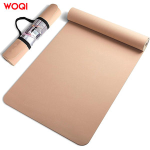 เสื่อโยคะ WOQI หนา 6 ซม. ทำจากโฟม TPE ป้องกันการลื่นไถลได้สองด้าน เหมาะสำหรับการฝึกออกกำลังกายและฝึกแพลงค์รูปสี่เหลี่ยมผืนผ้า - Product Image 2