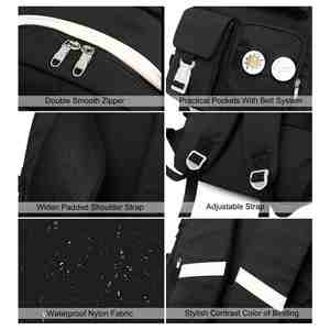 Sac à dos pour ordinateur portable 15,6 pouces, vintage, pour enseignant, médecin, infirmière, collège, travail, affaires, voyages, pour femmes - Product Image 4