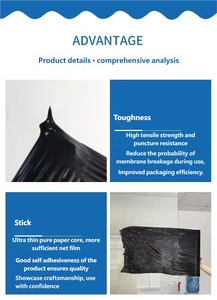 <span class=keywords><strong>Pellicola</strong></span> Estensibile <span class=keywords><strong>Nera</strong></span> in PE da 50cm <span class=keywords><strong>per</strong></span> Logistica e <span class=keywords><strong>Imballaggio</strong></span> |   <span class=keywords><strong>Pellicola</strong></span> in Plastica Versatile <span class=keywords><strong>per</strong></span> Soffitti Tesi - Product Image 5