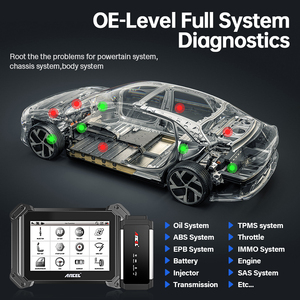 Escáner OBD2 Bidireccional ANCEL V6 PRO+, Herramienta <span class=keywords><strong>de</strong></span> Diagnóstico <span class=keywords><strong>de</strong></span> Sistema Completo, Programador <span class=keywords><strong>de</strong></span> Llaves, Más <span class=keywords><strong>de</strong></span> 25 Funciones <span class=keywords><strong>de</strong></span> Reinicio para Todos los Autos - Product Image 5