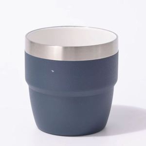 Mug à café générique de 6 oz en acier inoxydable 304, mug isotherme avec poignée pliable, mini tasse à café pour la maison ou le bureau, personnalisable - Product Image 5