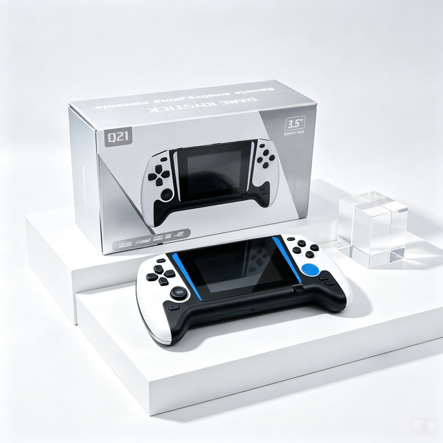 New Arrival Q21 Handheld Pocket Console 500 in 1 Videogames Arcade Emulator Gaming Machine Player Portable 3.5 Screen