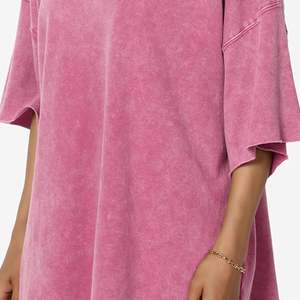 Camiseta extragrande vintage con lavado ácido de 280gsm de talla grande personalizada para mujer, camiseta informal holgada con cuello redondo para verano - Product Image 3