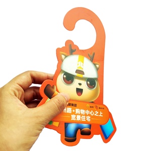 Nuevo listado de gama alta al por mayor de alta calidad impermeable Pvc Hotel Door Hangers Flyer - Product Image 4