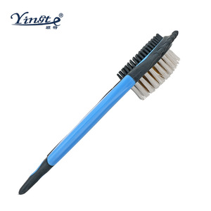 Yinste Double Sided Shoe <b>Brush</b> Nylon Bristles For <b>Suede</b> And Snow Boots Cleaning - Product Image 4