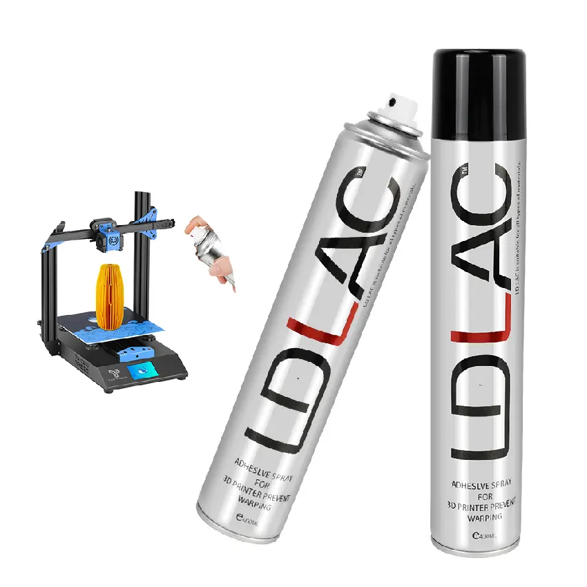 TWOTREES 3d printer adhesive spray platform glue spray Anti-warping easy clean for 3d printers accessories bed spray