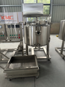 Réservoir de fermentation du fromage COOKIMECH en acier inoxydable 304 à haute productivité, pompe 9KW, moteur 380V, contrôle automatique, laiterie, neuf - Product Image 2