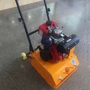 Walk Behind Electric <b>Vibratory</b> <b>Plate</b> <b>Compactor</b> with 6.5HP Engine 5.5kW Power for Construction Use - Product Image 2