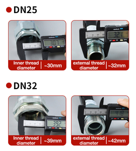 Exd chứng nhận ống dẫn linh hoạt ATEX Ống linh hoạt chịu dầu tùy chỉnh kích thước ống nổ bằng chứng linh hoạt kết nối ống - Product Image 4