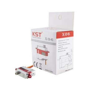 Offre Spéciale KST X06 V6.0 DC6.0V 1.8Kgf.cm 0.07sec HV Moteur numérique sans noyau Boîtier en alliage d'aluminium Engrenage en acier 1BB pour planeurs RC - Product Image 5