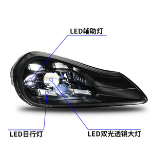 Conjunto de Faros Delanteros para Porsche Cayenne 07-10, Actualización de Faros LED Matrix para Retrofit - Product Image 4