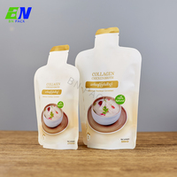Sac en plastique à gousset à fermeture éclair de forme personnalisée pour bouillon d'os pochette à cornue adaptée au micro-ondes fermeture à glissière emballage d'aliment pour animaux de compagnie en sucre
