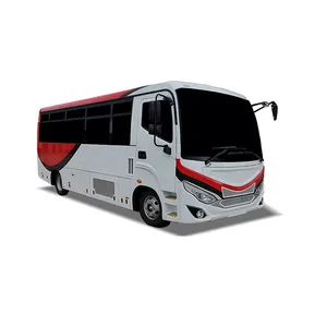 Mini autobús comercial automático diésel de 25 a 30 asientos, de 36 asientos autobús de pasajeros, 7m, 8m, venta al por mayor