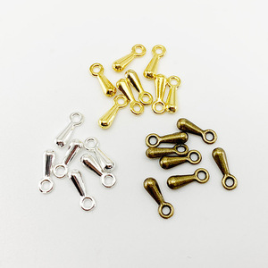 Chaîne d'extension de collier de bijoux avec extrémité en forme de goutte de 2,3 mm, accessoires en alliage de cuivre pour la fabrication de bracelets, vis pour bijoux DIY - Product Image 2