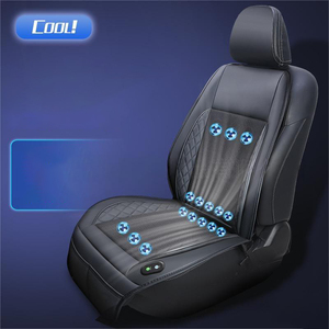Cuscino Universale Estivo in Seta Ghiacciata <span class=keywords><strong>per</strong></span> Sedile <span class=keywords><strong>Auto</strong></span> con Rete Traspirante e Ventola di Raffreddamento, <span class=keywords><strong>Coprisedili</strong></span> <span class=keywords><strong>Auto</strong></span> - Product Image 3