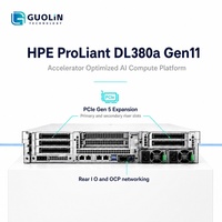 Serveur GPU HPE ProLiant DL380a Gen11 2U 2P avec processeurs Intel Xeon Scalable de 4e et 5e génération
