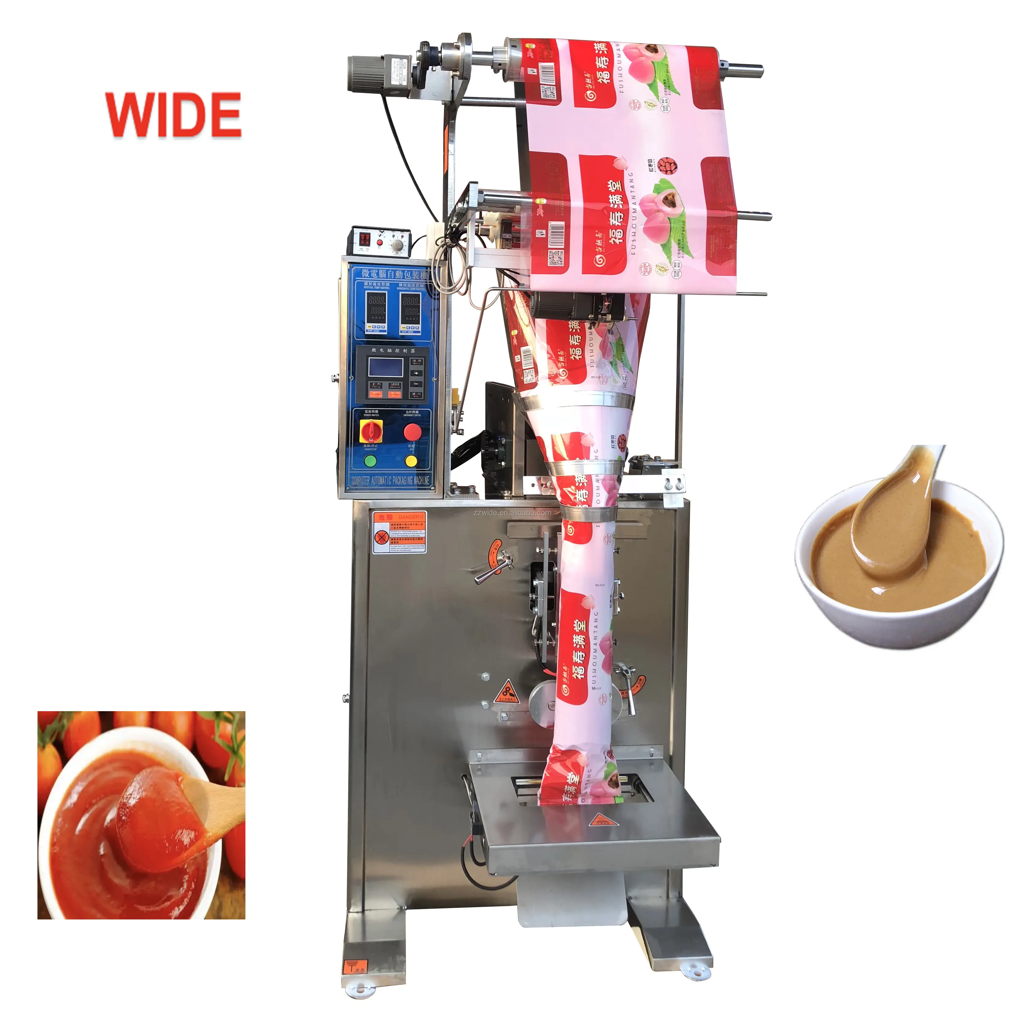 Good Performance Higher Standard Automatic 10gram Sachet Ketchup Butter Sauce Package Machine